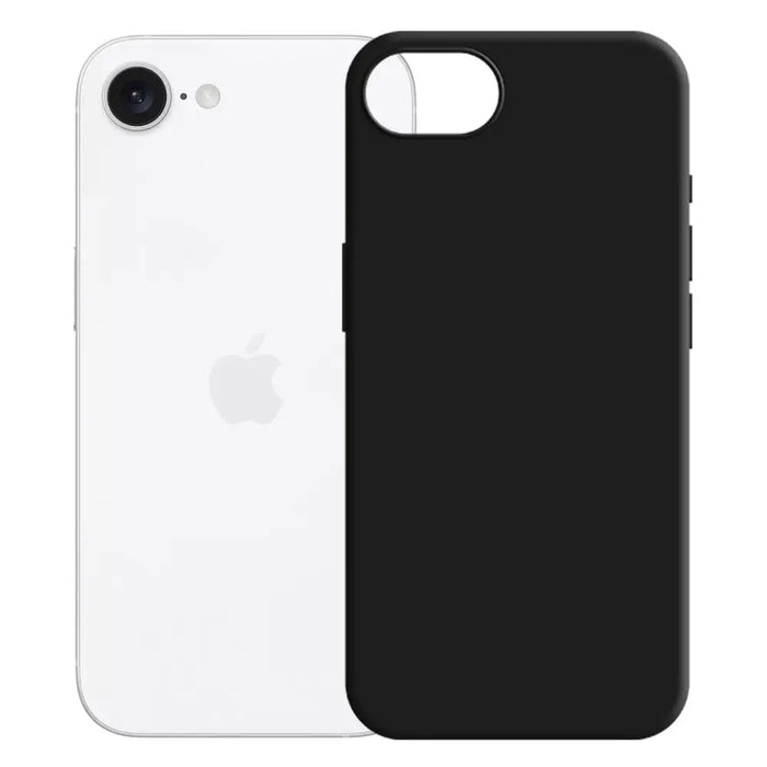 3mk Silicone Case for Apple iPhone 16e / SE 4 - Black - *Kategoria tymczasowa<<<HurtelXML