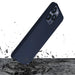 3mk Silicone Case for iPhone 15 Pro Max - Navy Blue - *Kategoria tymczasowa<<<HurtelXML
