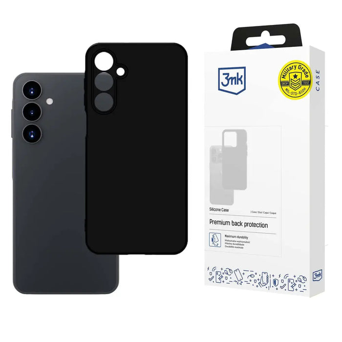 3mk Silicone Case for Samsung Galaxy A16 - Black - *Kategoria tymczasowa<<<HurtelXML