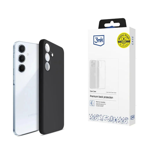 3mk Silicone Case for Samsung Galaxy A55 5G - Black - *Kategoria tymczasowa<<<HurtelXML