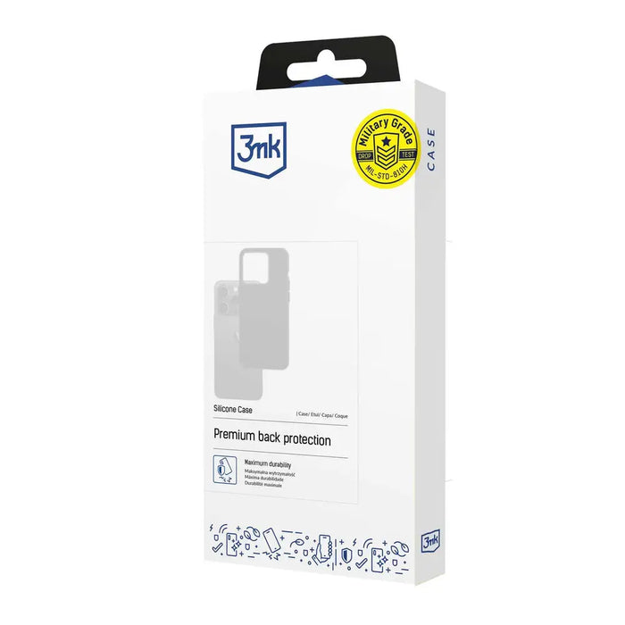 3mk Silicone Case for Xiaomi Redmi 13C/POCO C65 - black - *Kategoria tymczasowa<<<HurtelXML