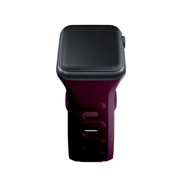 3mk Silicone Watch Strap for Apple Watch 38 / 40 / 41 mm - Burgundy - *Kategoria tymczasowa<<<HurtelXML