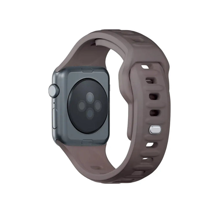 3mk Silicone Watch Strap for Apple Watch 38/40/41 mm - Dark Gray - *Kategoria tymczasowa<<<HurtelXML