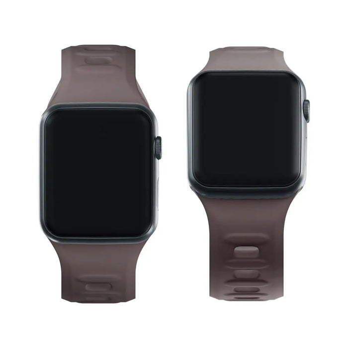 3mk Silicone Watch Strap for Apple Watch 38/40/41 mm - Dark Gray - *Kategoria tymczasowa<<<HurtelXML