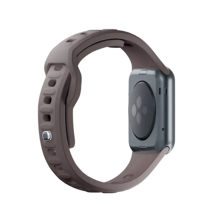 3mk Silicone Watch Strap for Apple Watch 38/40/41 mm - Dark Gray - *Kategoria tymczasowa<<<HurtelXML