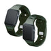 3mk Silicone Watch Strap for Apple Watch 38 / 40 / 41 mm - green - *Kategoria tymczasowa<<<HurtelXML