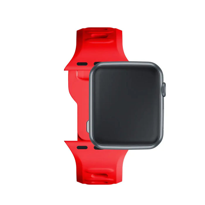3mk Silicone Watch Strap for Apple Watch 38 / 40 / 41 mm - red - *Kategoria tymczasowa<<<HurtelXML