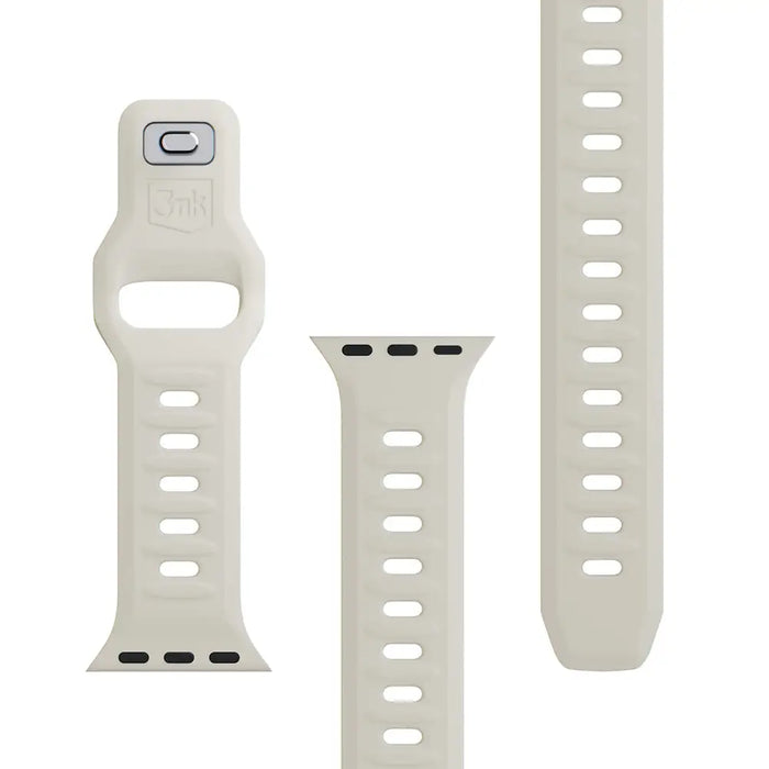 3mk Silicone Watch Strap for Apple Watch 38/40/41 mm - white - *Kategoria tymczasowa<<<HurtelXML
