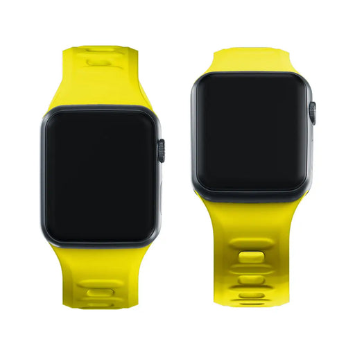 3mk Silicone Watch Strap for Apple Watch 38 / 40 / 41 mm - yellow - *Kategoria tymczasowa<<<HurtelXML