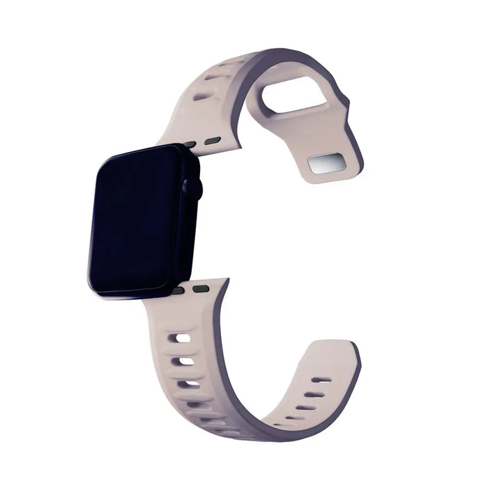 3mk Silicone Watch Strap for Apple Watch 42 / 44 / 45 / 49 mm - beige - *Kategoria tymczasowa<<<HurtelXML