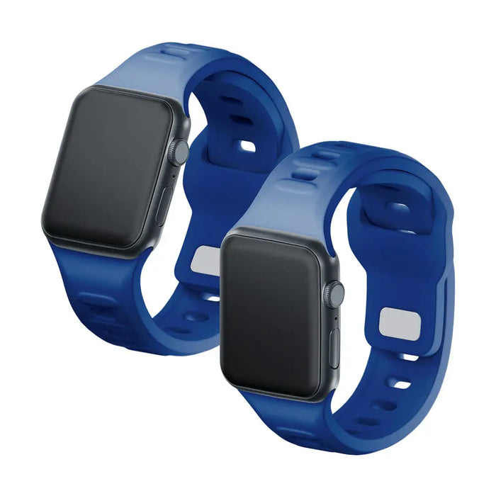 3mk Silicone Watch Strap for Apple Watch 42 / 44 / 45 / 49 mm - blue - *Kategoria tymczasowa<<<HurtelXML