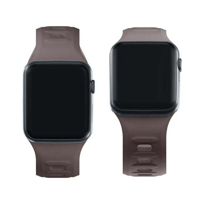 3mk Silicone Watch Strap for Apple Watch 42 / 44 / 45 / 49 mm - brown - *Kategoria tymczasowa<<<HurtelXML