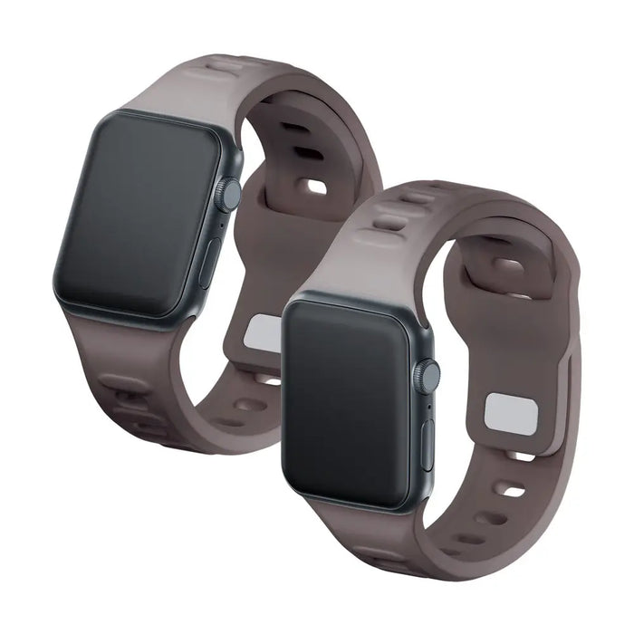 3mk Silicone Watch Strap for Apple Watch 42 / 44 / 45 / 49 mm - brown - *Kategoria tymczasowa<<<HurtelXML