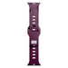 3mk Silicone Watch Strap for Apple Watch 42 / 44 / 45 / 49 mm - Burgundy - *Kategoria tymczasowa<<<HurtelXML