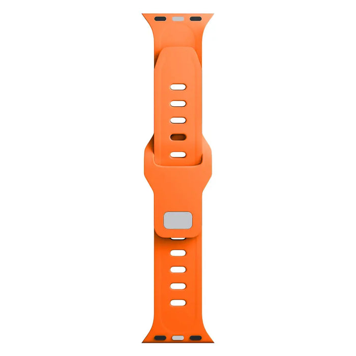 3mk Silicone Watch Strap for Apple Watch 42 / 44 / 45 / 49 mm - orange - *Kategoria tymczasowa<<<HurtelXML