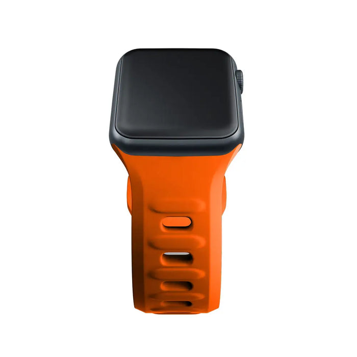 3mk Silicone Watch Strap for Apple Watch 42 / 44 / 45 / 49 mm - orange - *Kategoria tymczasowa<<<HurtelXML