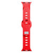 3mk Silicone Watch Strap for Apple Watch 42 / 44 / 45 / 49 mm - red - *Kategoria tymczasowa<<<HurtelXML