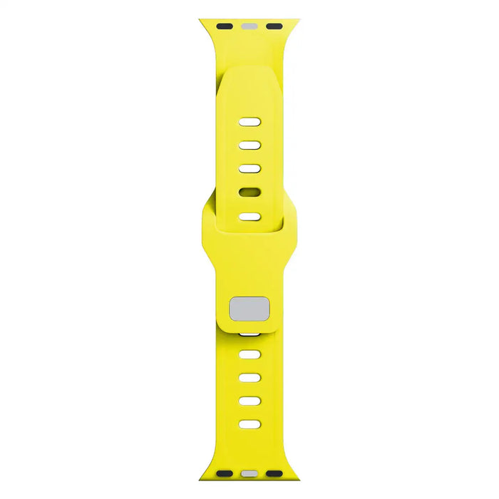 3mk Silicone Watch Strap for Apple Watch 42 / 44 / 45 / 49 mm - yellow - *Kategoria tymczasowa<<<HurtelXML