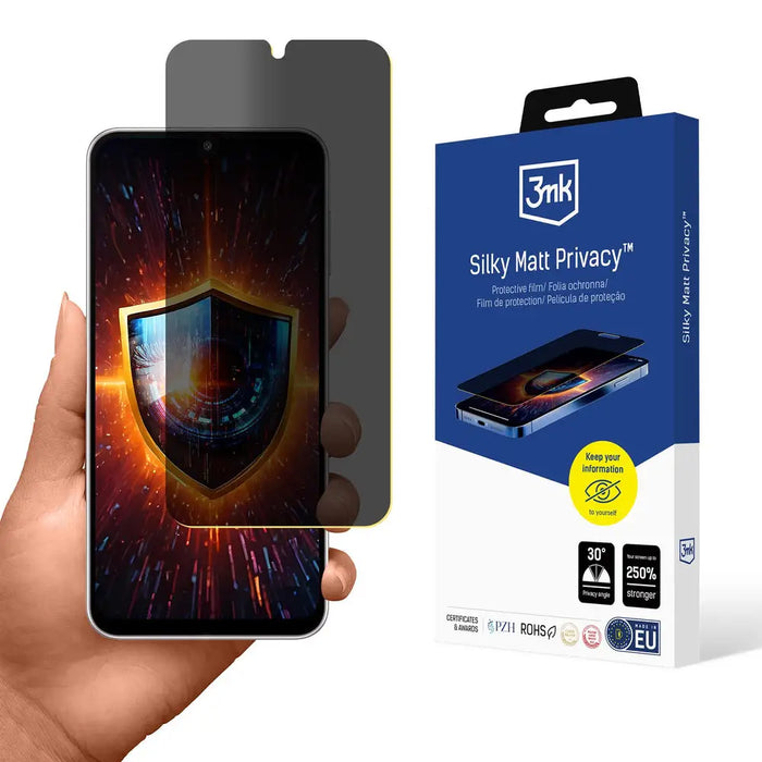 3mk Silky Matt Privacy™ Privacy Screen Protector for Samsung Galaxy M16 5G - *Kategoria tymczasowa<<<HurtelXML