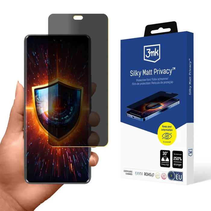 3mk Silky Matt Privacy protective film for Honor 200 Pro - Cell phone protection film<<<HurtelXML