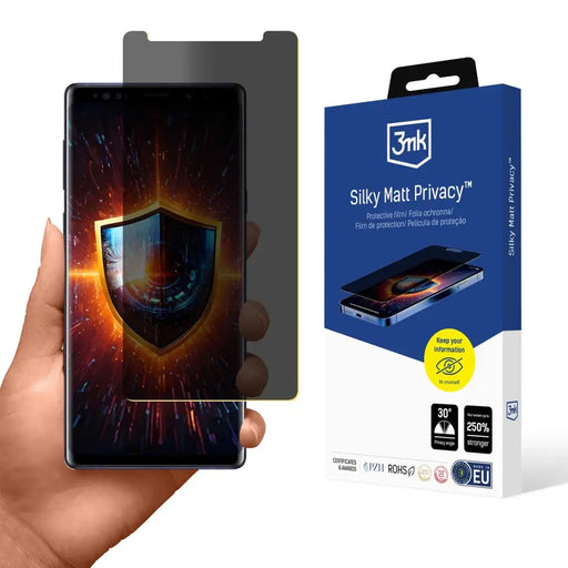 3mk Silky Matt Privacy Protective Film for Samsung Galaxy Note 9 - Cell phone protection film<<<HurtelXML