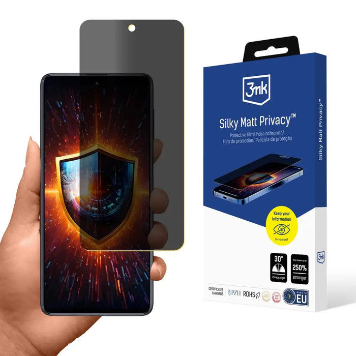 3mk Silky Matt Privacy Privacy Screen Protector for Samsung Galaxy M51 - Cell phone protection film<<<HurtelXML