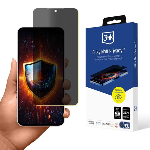 3mk Silky Matt Privacy Screen Protector for Samsung Galaxy S25 FE - *Kategoria tymczasowa<<<HurtelXML