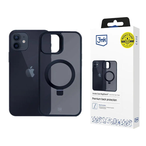 3mk Smoke Case Mag&Stand for Apple iPhone 12/12 pro - black - *Kategoria tymczasowa<<<HurtelXML