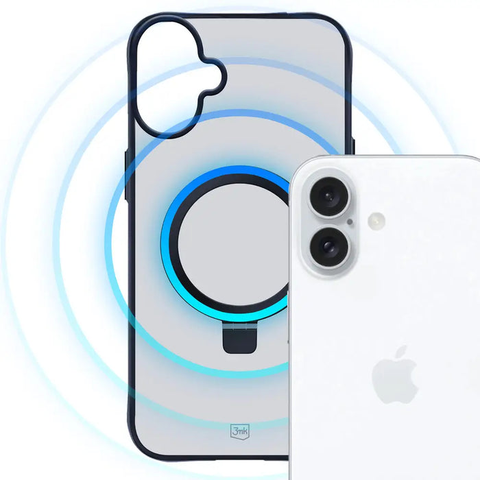 3mk Smoke Case Mag&Stand for Apple iPhone 16 - black - *Kategoria tymczasowa<<<HurtelXML