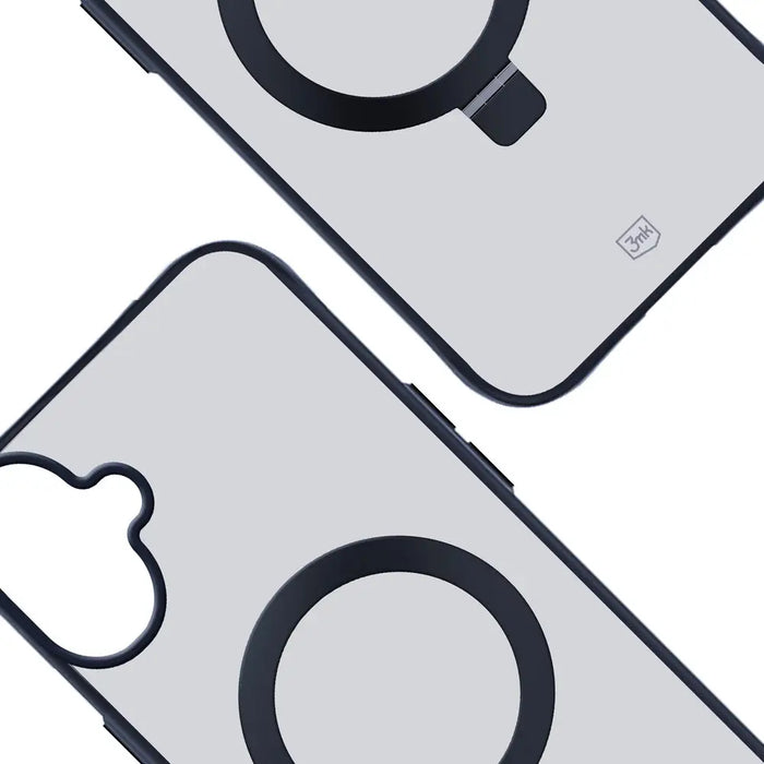 3mk Smoke Case Mag&Stand for Apple iPhone 16 - black - *Kategoria tymczasowa<<<HurtelXML