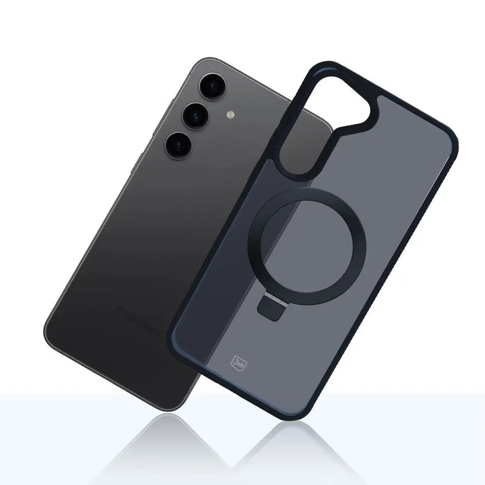 3mk Smoke Case Mag&Stand for Samsung Galaxy S24+ - black - *Kategoria tymczasowa<<<HurtelXML