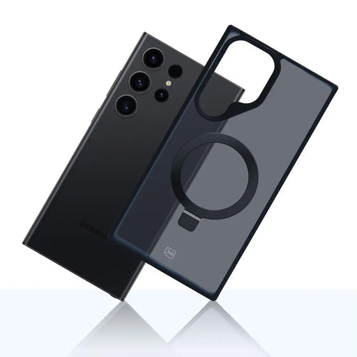 3mk Smoke Case Mag&Stand for Samsung Galaxy S24 ultra - black - *Kategoria tymczasowa<<<HurtelXML