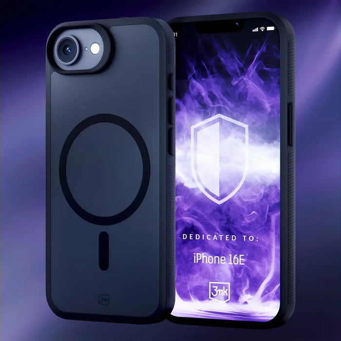 3mk Smoke MagCase for Apple iPhone SE4/16E - Matte Black - *Kategoria tymczasowa<<<HurtelXML