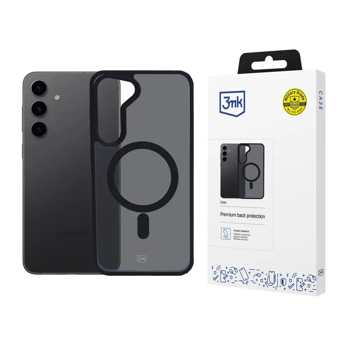 3mk Smoke MagCase with MagSafe for Samsung Galaxy S24+ - semi-transparent - *Kategoria tymczasowa<<<HurtelXML