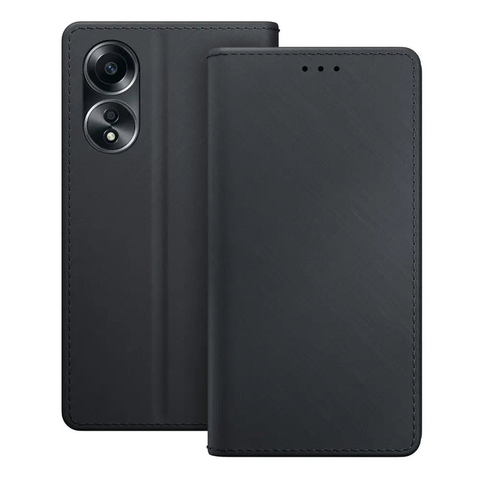 3mk Wallet Case for Oppo A58 4G - Black - *Kategoria tymczasowa<<<HurtelXML
