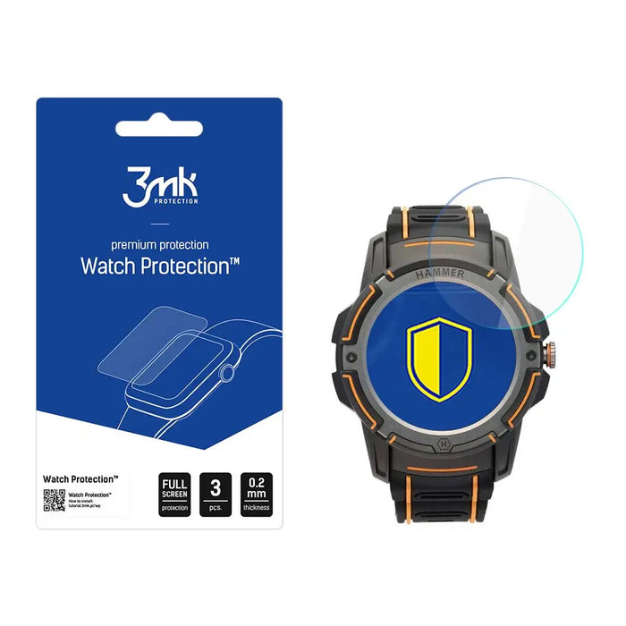 3mk Watch Protection FlexibleGlass Hybrid Glass on Hammer Watch Plus - *Kategoria tymczasowa<<<HurtelXML
