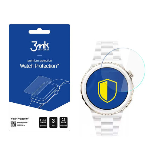 3mk Watch Protection™ v. FlexibleGlass hybrid glass on Huawei Watch GT 3 Pro Elegant 43 mm - *Kategoria