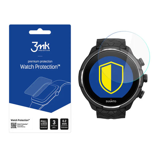 3mk Watch Protection™ v. FlexibleGlass hybrid glass on Suunto 9 Baro Titanium - *Kategoria tymczasowa<<<HurtelXML