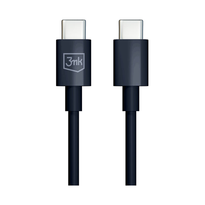 3mk Hyper Cable USB-C / USB-C 100W 1.2m - Black