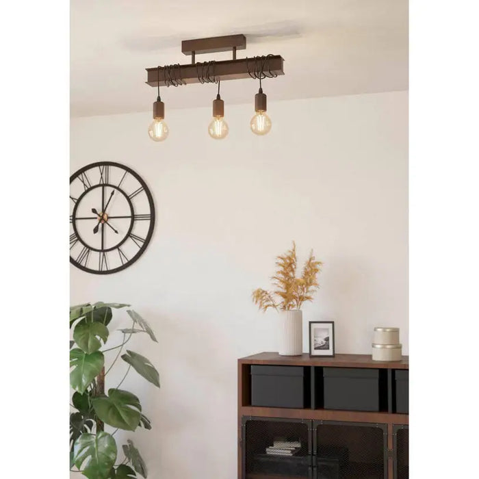 3XE27 ANTIQUE EGLO TOWNSHEND PENDANT 4 - Пендели<<<Вътрешно осветление<<<Осветление<<<Praktiker&&&Пендели<<<Вътрешно