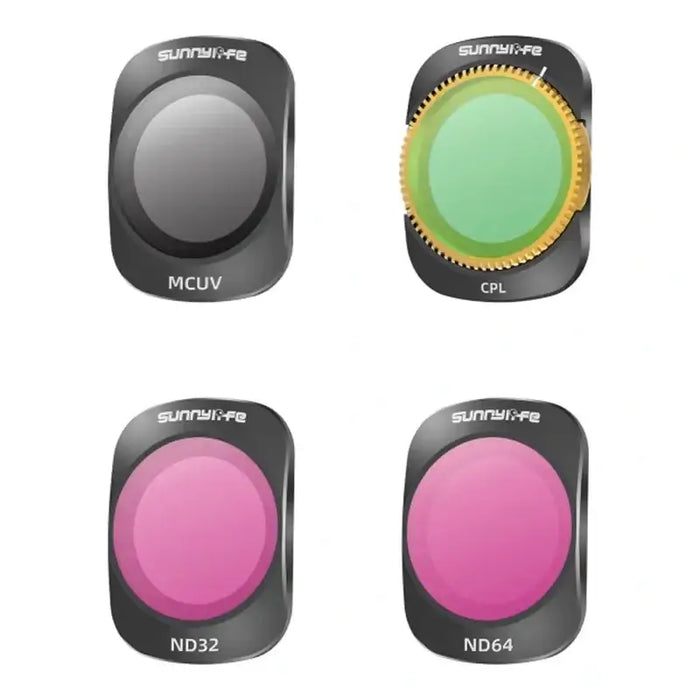 4 filters MCUV CPL ND32/64 Sunnylife for Pocket 3 - For sports cameras<<<Accessories<<<Photo and cameras<<<InnproXML