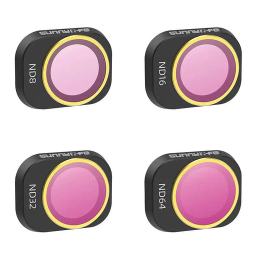 4 Lens Filters ND8 16 32 64 Sunnylife for DJI MINI 4 PRO - Filters for drones<<<Drone accessories<<<Drones<<<InnproXML