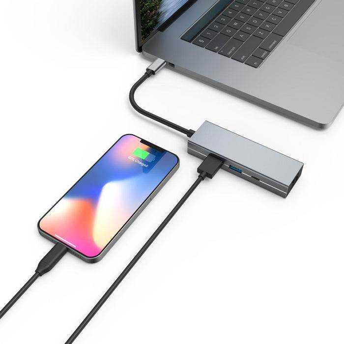 4-port USB-C hub HAMA-200108 - USB хъбове<<<Компютърна периферия<<<ValiAPI&&&Аксесоари<<<Периферия<<<Компютри и