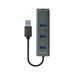 4-Port USB Hub Savio AK-58 Ethernet (RJ-45) Grey - HUB USB<<<Компютър Мрежи и компоненти<<<Компютри|