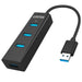 4-Port USB Hub Unitek Y-3089 Black - HUB USB<<<Компютър Мрежи и компоненти<<<Компютри|