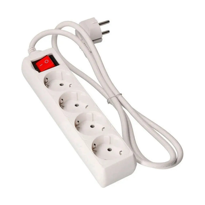 4-socket plugboard with power switch EDM 41010 Schuko (1,5 m) - Електроника Периферни и резервни части<<<Компютри|