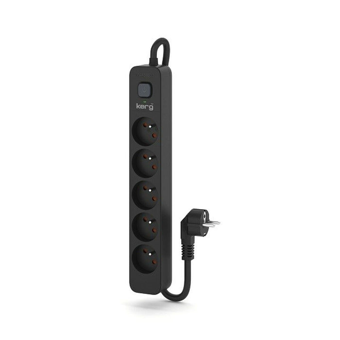 4-socket plugboard with power switch Kerg M02516 (1,5 m) - Разклонители<<<Електроника Периферни и резервни