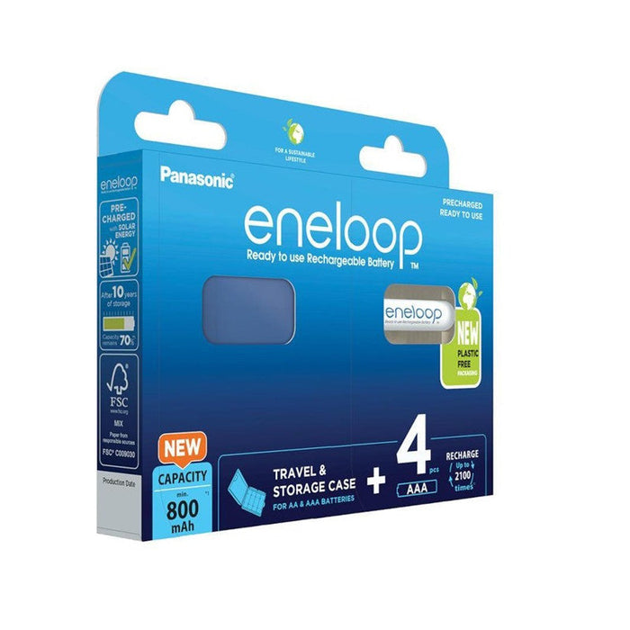 4BP. BATTERIES BLUE CASE AAA 800 ENELOOP - Батерии<<<Батерии и зарядни устройства<<<AmperelB2B