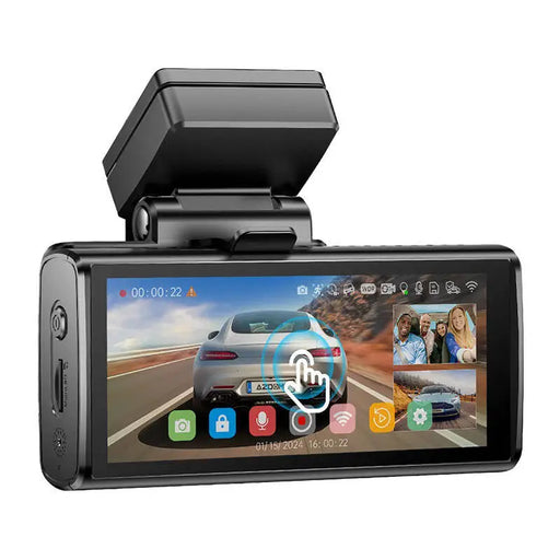 4K front camera 1080p rear camera and 1080p internal camera Azdome M580 5GHz WiFi GPS G-Sensor + 64GB memory card