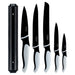 5 KNIFE SET WITH MAGNETIC HOLDER LT2157 LAMART - Дъски ножове и белачки<<<Домашни потреби<<<Кухня<<<Praktiker